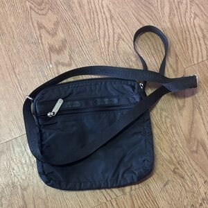 Lesportsac Black Messenger Bag